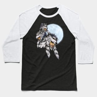 Three Wolf Moon - Hanzo Baseball T-Shirt